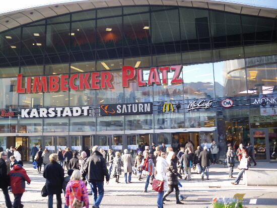 Kaufhaus Limbecker Platz Auenansicht